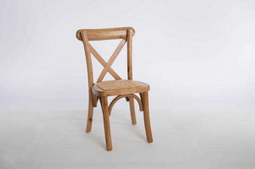 Kids Crossback Chair, Natural