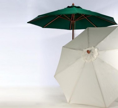 Market Umbrella with Garden Base