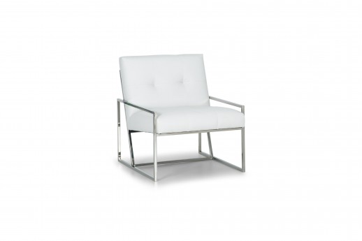 Santorini Lounge Chair, White