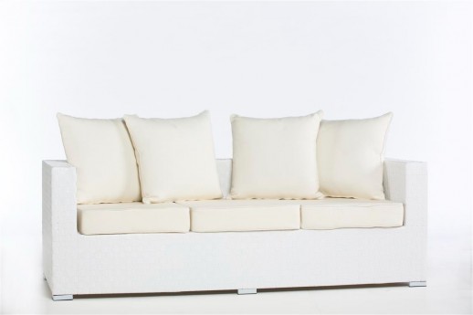 Vallarta Sofa, White