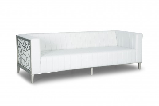Luxe Sofa, White