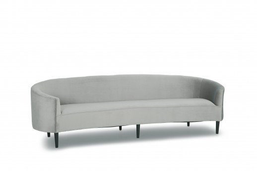 Art Deco Sofa, Grey