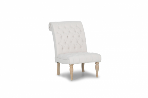 Morgan Lounge Chair, Ivory