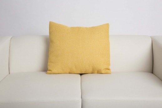 Burlap Sun Gold Pillow