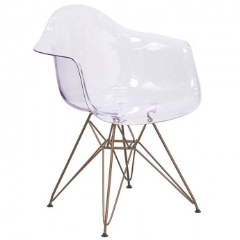 Clear Coupe Chair