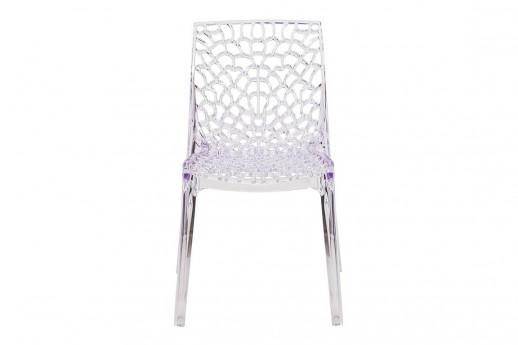 Clear Mosaic Chair