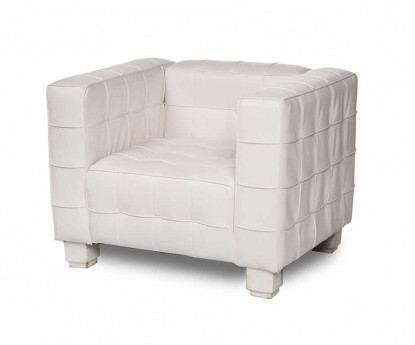 Cubic – Lounge Chair White
