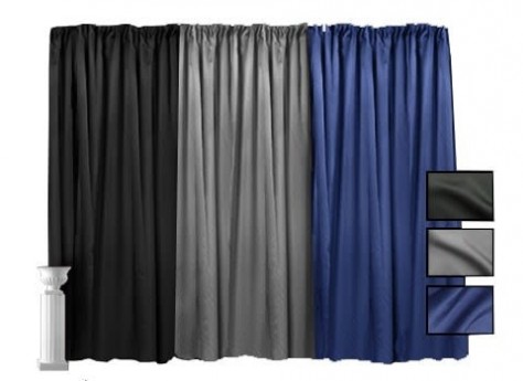 Lamour Pipe and Drape – 12' High