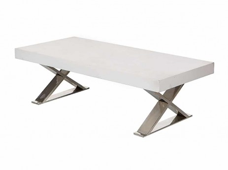 White Axis Coffee Table