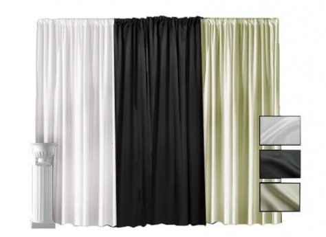 Lamour Pipe and Drape – 10' High