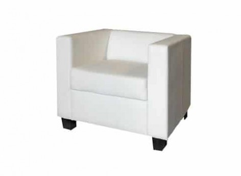 Logan – Lounge Chair White