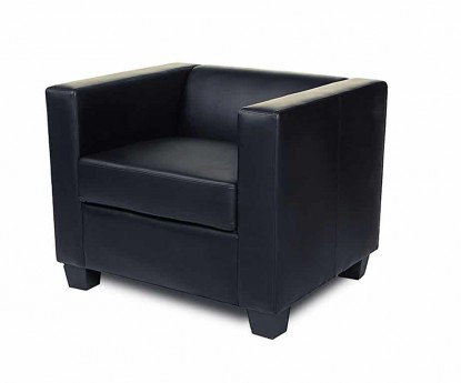 Logan – Lounge Chair Black