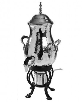 Hammered SS Coffee Urn