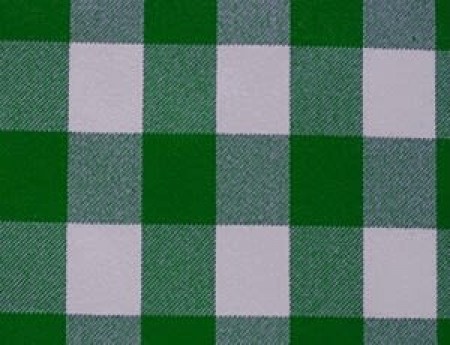 Green and White Checkered
