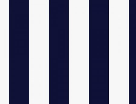 Small Stripe Navy & White