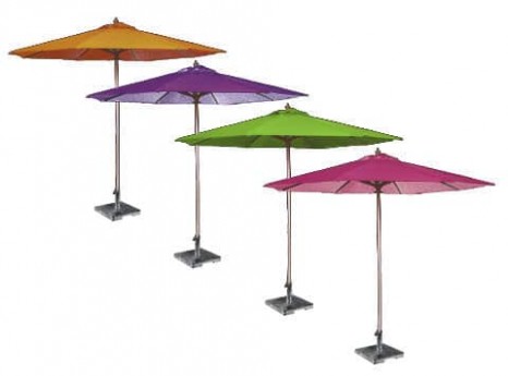 Colored Market Umbrellas