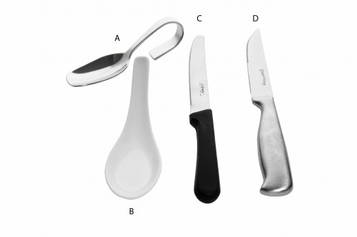 Steak Knives & Spoons