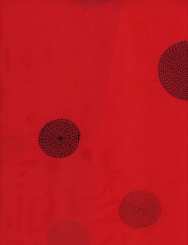 Circle Taffeta-Valentine Red