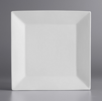 Square White Plate (priced per piece)
