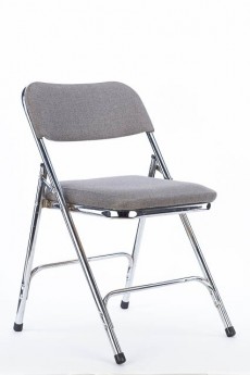 GRAY PADDED CHAIR