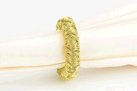Gold Braid Napkin Ring