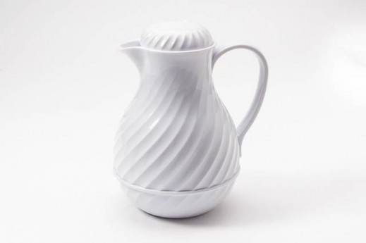 INSULATED COFFEE PITCHER-WHITE
