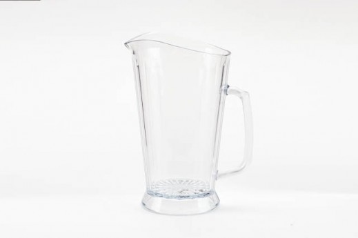 LUCITE WATER PITCHER, 48 OUNCE