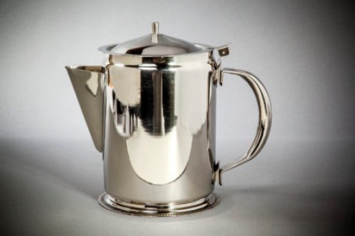 STAINLESS WATER PITCHER, WITH LID
