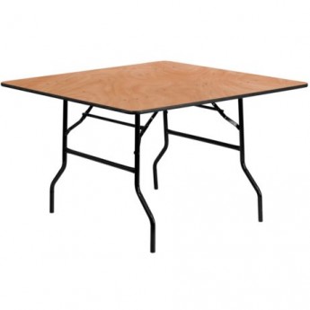 SQUARE WOOD TABLE (3)