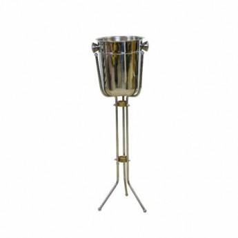 STAINLESS CHAMPAGNE BUCKET STAND