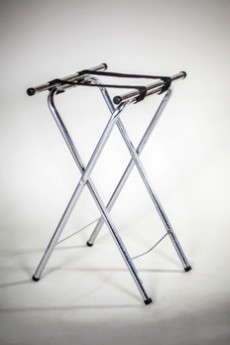 STAINLESS WAITER TRAY STAND