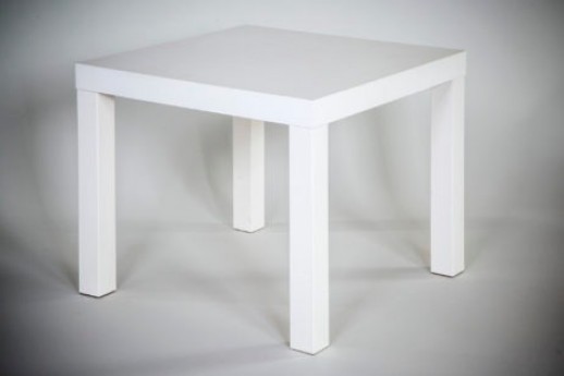 LACK, WHITE SIDE TABLE