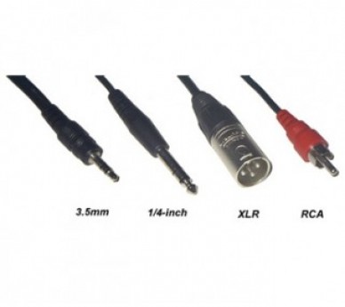AUDIO CABLES AND CONNECTORS