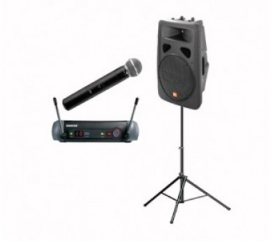 SMALL EVENT WIRELESS MICROPHONE PA SYSTEM