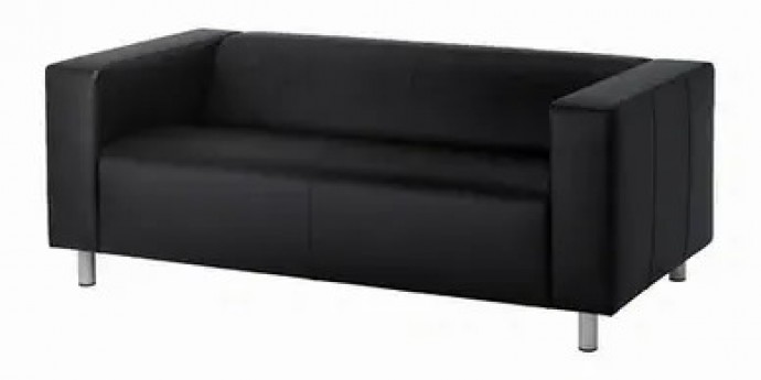 Contemporary Black Couch