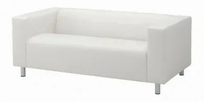 Contemporary White Couch