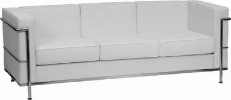 Conventional White Couch
