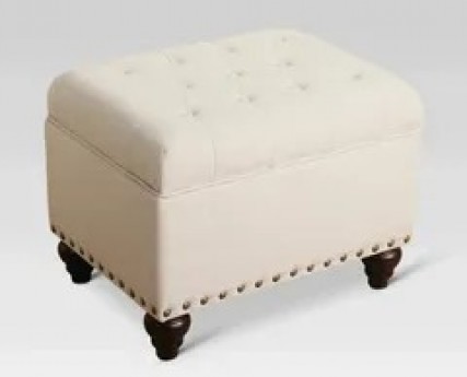 French Tufted Ottoman
