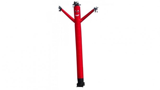 20' Red Air Dancer Pylon With Arms