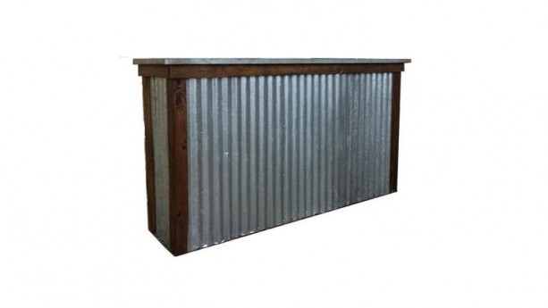 6' Corrugated Metal Bar Rental