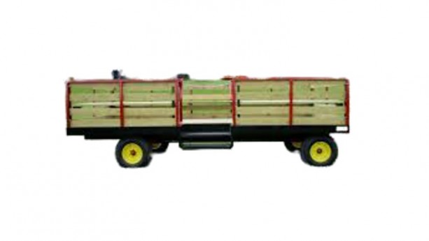 20' Stake Side Hay Ride Trailer