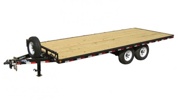 22' Iron Panther Hydraulic Deck Over Trailer Rental