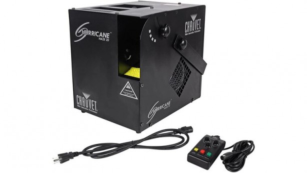 Chauvet Hurricane Haze 2D Water-Based DJ Haze/Smoke/Fog Machine with Remote