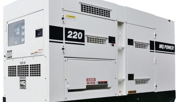 176kW - 220 kVA Diesel Generator Rental