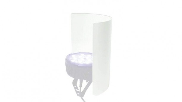 White Light Shield Sconce For LED Fixture