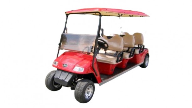 6 Passenger Electric Powered Limo Golf Cart