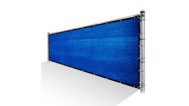 4' x 25' Blue Wind Screen
