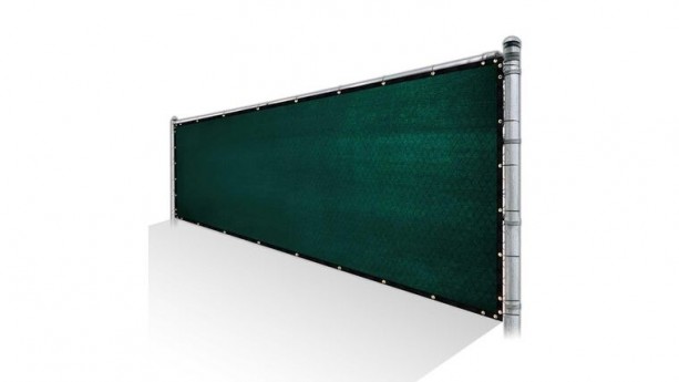 6' x 100' Green Wind Screen Rental