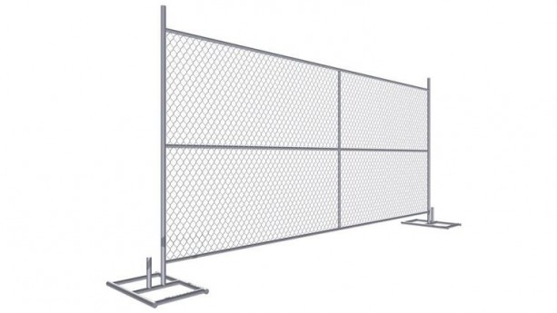6' x 14' Chain Link Fence Panel Rental