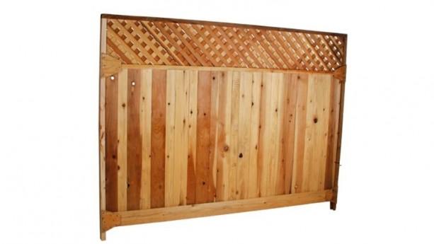 8' x 6' Redwood Fence Panel